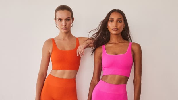 Josephine Skriver and Jasmine Tookes